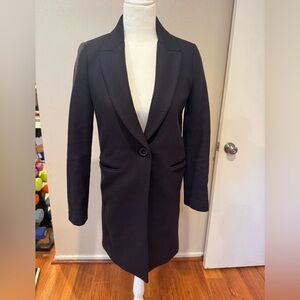 Zara Black Women's Blazer Coat